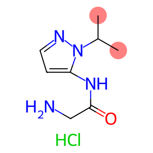 2-Amino-N-(1-isopropyl-1H-pyrazol-5-yl)acetamide dihydrochloride