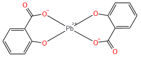 Lead, bis2-(hydroxy-.kappa.O)benzoato-.kappa.O-, (T-4)-