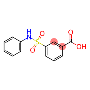 Benzoic acid, 3-[(phenylamino)sulfonyl]-