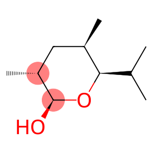 2H-Pyran-2-ol, tetrahydro-3,5-dimethyl-6-(1-methylethyl)-, [2R-(2α,3β,5α,6α)]- (9CI)