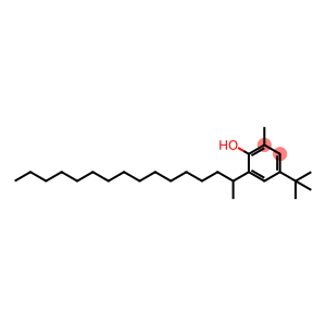 2-methyl-4-(1,1-dimethylethyl)-6-(1-methyl-pentadecyl)-phenol