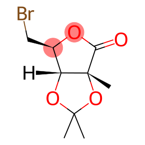 5-Bromo-5-deoxy-2-C-methyl-2,3-O-(1-methylethylidene)-D-ribonic-γ-lactone