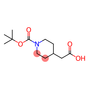 1-叔丁氧羰基-4-哌啶乙酸