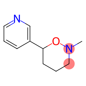2H-1,2-Oxazine, tetrahydro-2-methyl-6-(3-pyridinyl)-