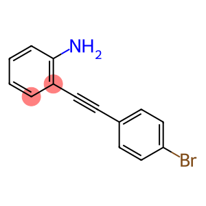 Benzenamine, 2-[2-(4-bromophenyl)ethynyl]-