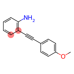 2-((4-Methoxyphenyl)ethynyl)benzeneaMine