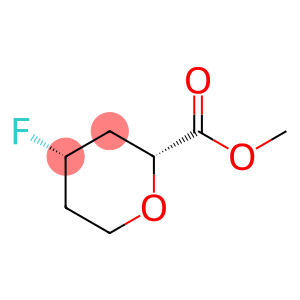 2H-Pyran-2-carboxylicacid,4-fluorotetrahydro-,methylester,cis-(9CI)