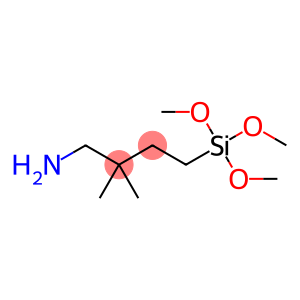 1-butanamine, 2,2-dimethyl-4-(trimethoxysilyl)-