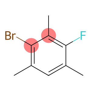 Benzene, 2-bromo-4-fluoro-1,3,5-trimethyl-
