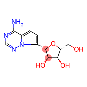 D-Ribitol, 1-C-(4-aminopyrrolo[2,1-f][1,2,4]triazin-7-yl)-1,4-anhydro-, (1S)-
