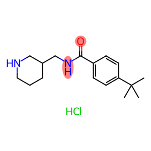 4-tert-Butyl-N-[(piperidin-3-yl)methyl]benzamide hydrochloride