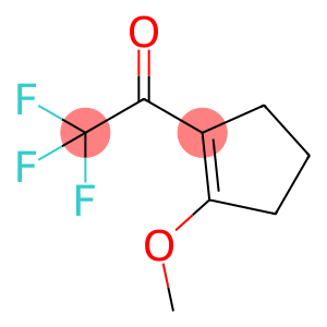 Ethanone, 2,2,2-trifluoro-1-(2-methoxy-1-cyclopenten-1-yl)- (9CI)