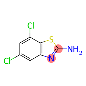 2-Benzothiazolamine,5,7-dichloro-(9CI)