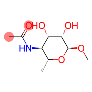 Methyl-4-(acetylamino)-4,6-dideoxy-α-D-mannopyranoside