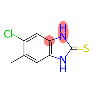 2H-Benzimidazole-2-thione,5-chloro-1,3-dihydro-6-methyl-(9CI)