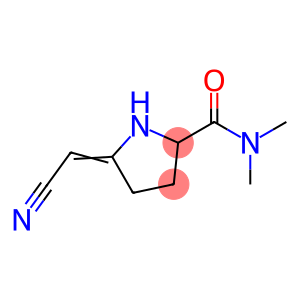 2-Pyrrolidinecarboxamide, 5-(cyanomethylene)-N,N-dimethyl-