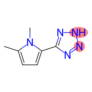 5-(1,5-dimethyl-1H-pyrrol-2-yl)-1H-tetrazole(SALTDATA: FREE)