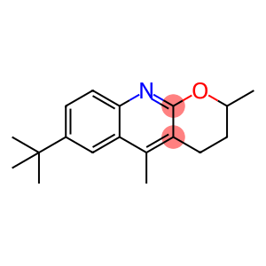 2H-Pyrano[2,3-b]quinoline, 7-(1,1-dimethylethyl)-3,4-dihydro-2,5-dimethyl-