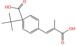 Benzoic acid, 4-(2-carboxy-1-propenyl)-, 1-(1,1-dimethylethyl) ester, (E)- (9CI)