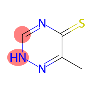 1,2,4-Triazine-5(2H)-thione,6-methyl-(9CI)