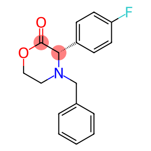 2-morpholinone, 3-(4-fluorophenyl)-4-(phenylmethyl)-, (3S)-