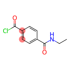 Benzoyl chloride, 4-[(ethylamino)carbonyl]- (9CI)