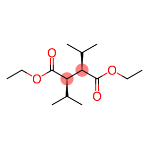 Butanedioic acid, 2,3-bis(1-methylethyl)-, 1,4-diethyl ester, (2R,3R)-rel-