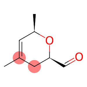 2H-Pyran-2-carboxaldehyde, 3,6-dihydro-4,6-dimethyl-, cis- (9CI)