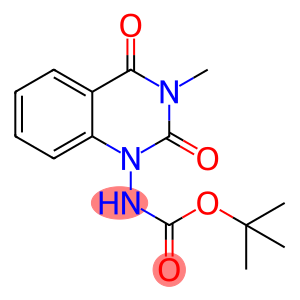 Carbamic acid, N-(3,4-dihydro-3-methyl-2,4-dioxo-1(2H)-quinazolinyl)-, 1,1-dimethylethyl ester