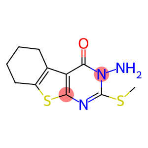 3-amino-2-(methylsulfanyl)-5,6,7,8-tetrahydro[1]benzothieno[2,3-d]pyrimidin-4(3H)-one