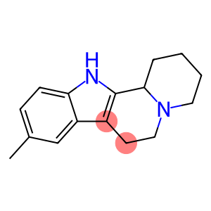 9-methyl-1,2,3,4,6,7,12,12b-octahydroindolo(2,3-a)quinolizine