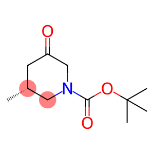 1-Piperidinecarboxylic acid, 3-methyl-5-oxo-, 1,1-dimethylethyl ester, (3R)-