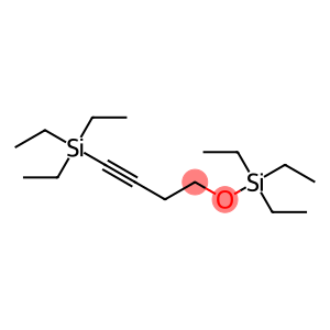 triethyl((4-(triethylsilyl)but-3-yn-1-yl)oxy)silane
