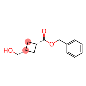 Cyclobutanecarboxylic acid, 3-(hydroxymethyl)-, phenylmethyl ester, cis-