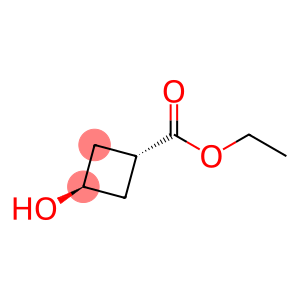 Cyclobutanecarboxylic acid, 3-hydroxy-, ethyl ester, trans-
