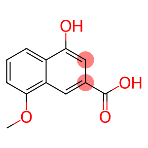 4-羟基-8-甲氧基-2-萘甲酸