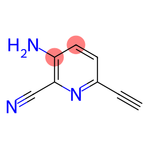 2-Pyridinecarbonitrile,3-amino-6-ethynyl-(9CI)
