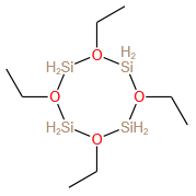 Tetraethylcyclotetrasiloxanecontainsothercyclics