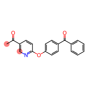 1-(6-(4-Benzoylphenoxy)pyridin-3-yl)ethan-1-one