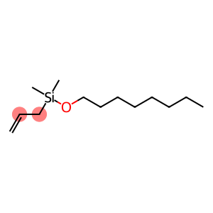 1-Dimethyl(prop-2-enyl)silyloxyoctane