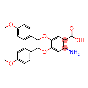 2-Amino-4,5-bis((4-methoxybenzyl)oxy)benzoic
