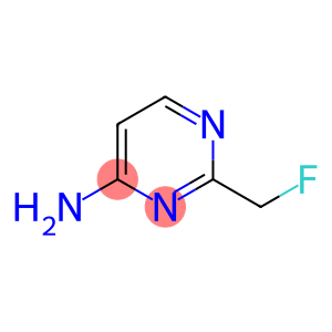 Pyrimidine, 4-amino-2-(fluoromethyl)- (8CI)