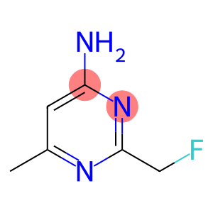 Pyrimidine, 4-amino-2-(fluoromethyl)-6-methyl- (8CI)