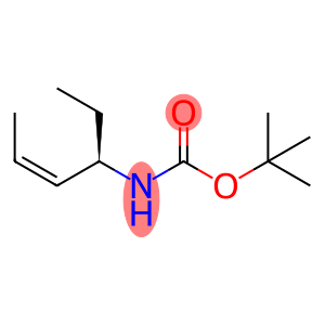 Carbamic acid, (1-ethyl-2-butenyl)-, 1,1-dimethylethyl ester, [R-(Z)]- (9CI)
