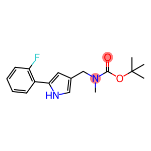 [[5-(2-fluorophenyl)-1H-pyrrol-3-yl]methyl]-N-methyl-Carbamicacid-1,1-dimethylethyl ester