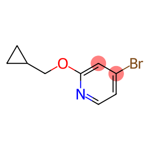 Pyridine, 4-bromo-2-(cyclopropylmethoxy)-