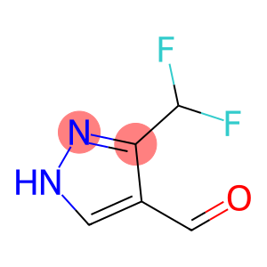 1H-Pyrazole-4-carboxaldehyde, 3-(difluoromethyl)-