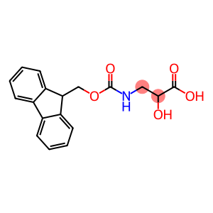 (R,S)-N-BETA-(9-FLUORENYLMETHOXYCARBONYL)-3-AMINO-2-HYDROXYPROPANOIC ACID