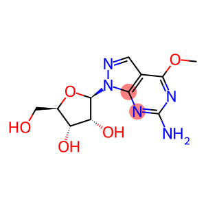 6-Amino-4-methoxy-1-(-D-ribofuranosyl)-1H-pyrazolo[3,4-d]pyrimidine
