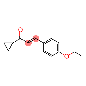 2-Propen-1-one,1-cyclopropyl-3-(4-ethoxyphenyl)-,(E)-(9CI)